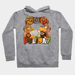Happy Holiday at the Zoo Hoodie